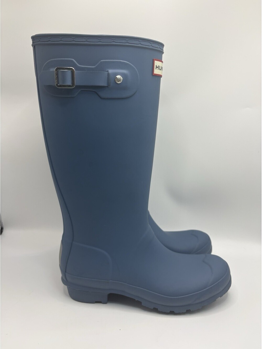 Hunter Rain Boots Original Kids Matte Blue Size 6G/5B US